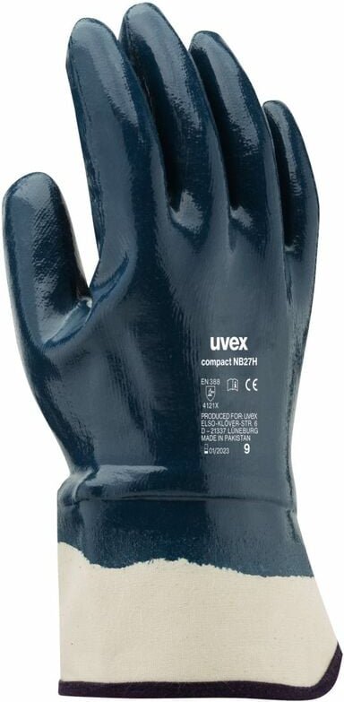 Uvex - 6094510 Schutzhandschuhe compact NB27H 60945 Größe 10
