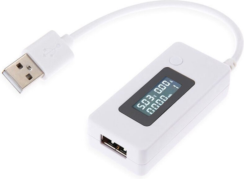 USB Power Meter Testeur de Tension Courant Multimètre USB Chargeur Courant Tension Capacité Détecteur pour Ordinateur Ba...