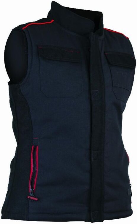 Thumbnail - Bodywarmer Frau LMA Schwarz 5043 madison T.4