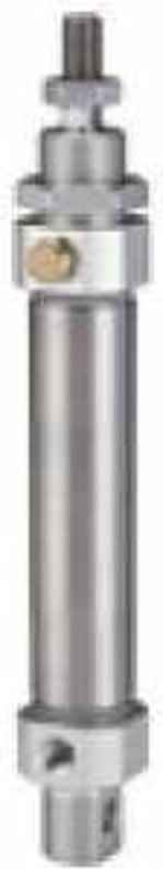 Rundzylinder »msi«, einfachwirkend, Kolben-Ø 16, Hub 20, M5x0,8 - Riegler