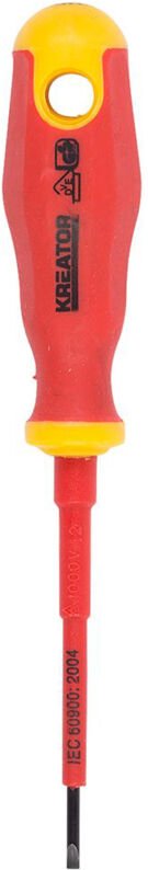 Flachschraubendreher zertifiziert vde Kreator 2,5 x 75 mm