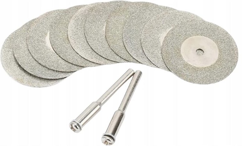 Set 10 Diamantscheiben 30 mm Dremel-Typ für Schneiden und Schleifen