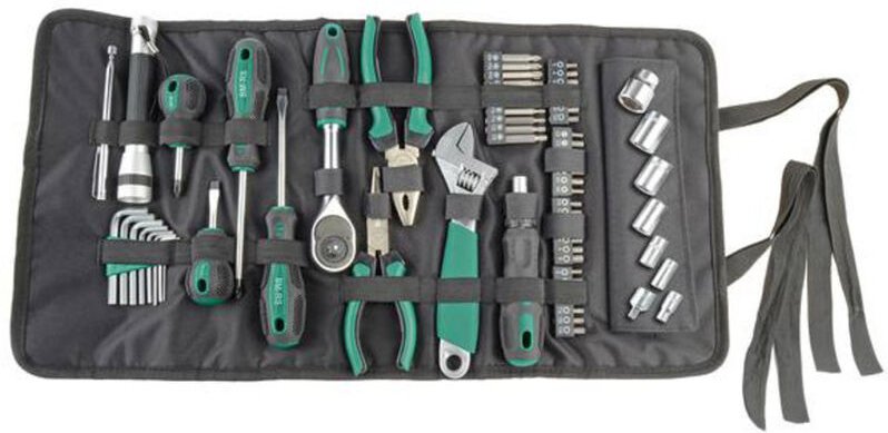 Brüder Mannesmann - M21170 Werkzeugset in Tasche 65teilig