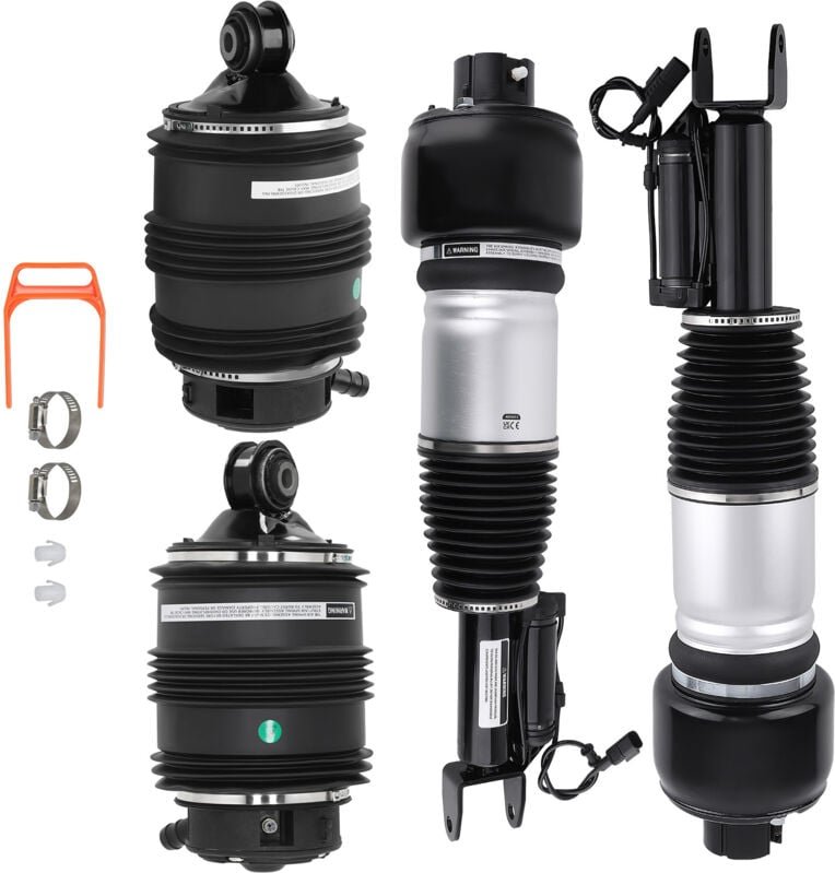 4pcs Vorne Luftfederbeine Hintere Luftfedern for Mercedes cls E-Klasse C219 W211