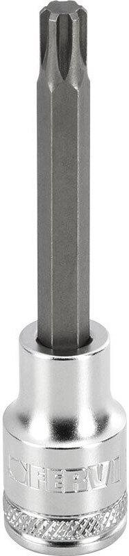 Steckschlussel mit langem Rippeneinsatz M14 1/2 Fervi bn433l148a