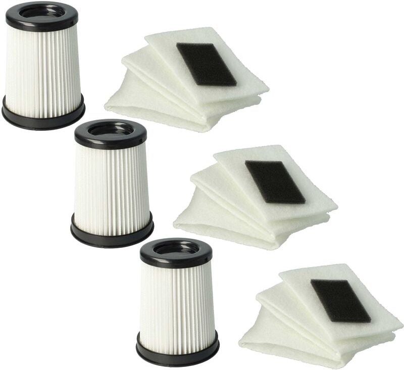 Filter-Set kompatibel mit Dirt Devil M2828-3, M2828-0, M2828-1, M2828-2, M2827-1 Centec, M2827-2, M2828, M2829-2, M2829-...