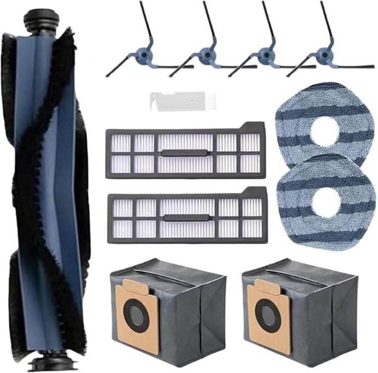 Für X10 Pro Omni Roboter-Staubsauger, Hauptseitenbürste