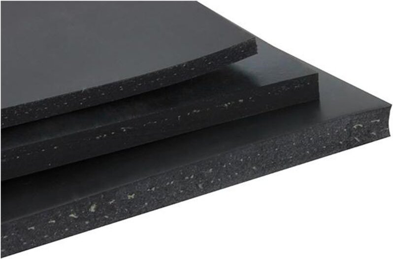 Gummi-Platte sbr, 1 Einlage 3mm, 700x5000mm