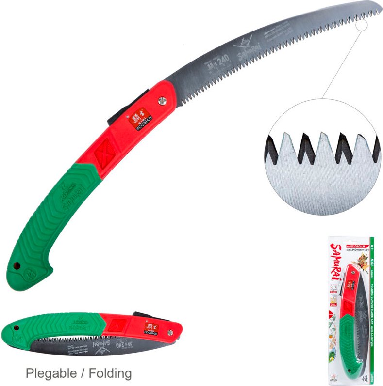 Klappbare Handsäge Samurai gc 240 mm.