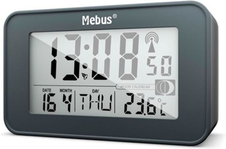 51460 Funk-Wecker, digital - Mebus