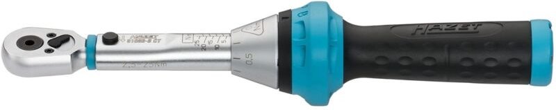 Drehmoment-Schlüssel, Nm min-max: 2.5 - 25 Nm, Toleranz: 3%, Sechskant hohl 6,3 (1/4) - Hazet