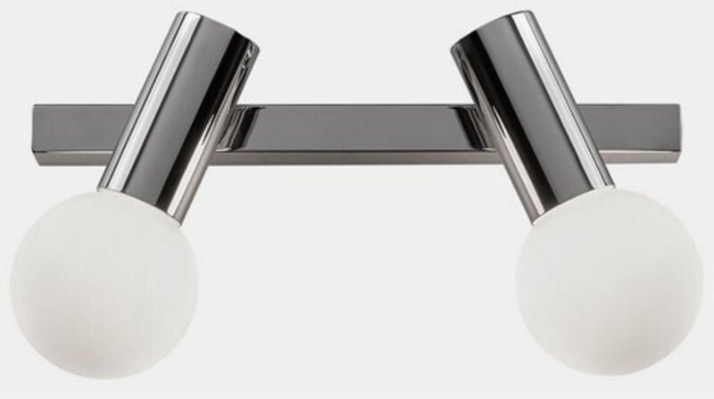 Leds C4 Mist Doppelbadezimmer Doppelwandleuchte Chrom E14