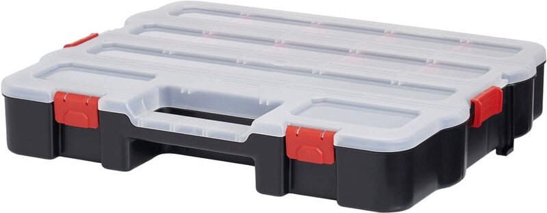 Universal VISO POLYMAX48 Sortimentskasten Anzahl Fächer: 18 feste Unterteilung, variable Unterteilu