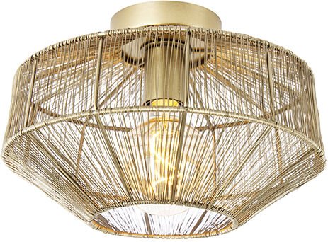 Moderne Deckenleuchte Messing 30 cm - Bolti