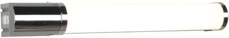 Led Bad Wandleuchte piera mit Steckdose Chrom 41,5cm - Spiegelleuchte