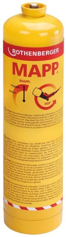 Kartusche 788ml Mapp a Propylen Rothenberger