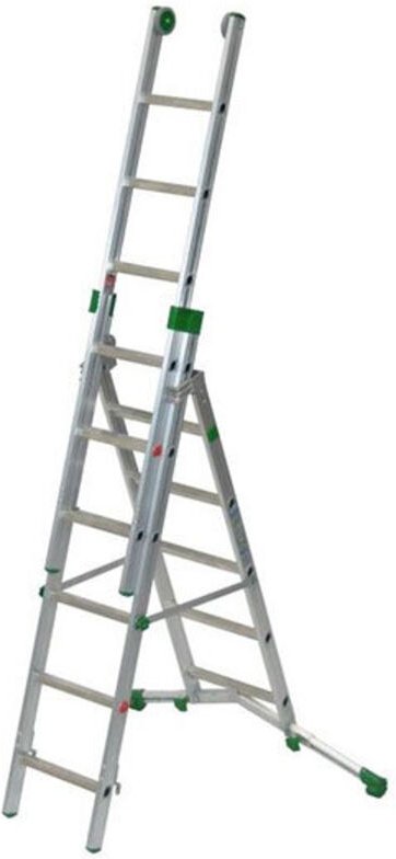 Matisère - Mehrzweckleiter 7+8+8 Sprossen - Max. Länge 4.20m - P260-3