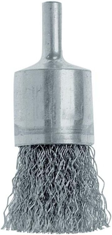 Pinselbürste ø 25 mm Drahtstärke 0,3 mm Messing 18000 min-¹