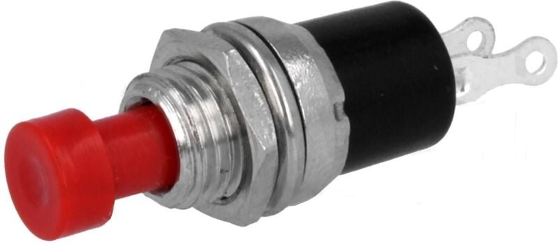 Offen Standby-Taster off-(on) 1A/250Vac rot