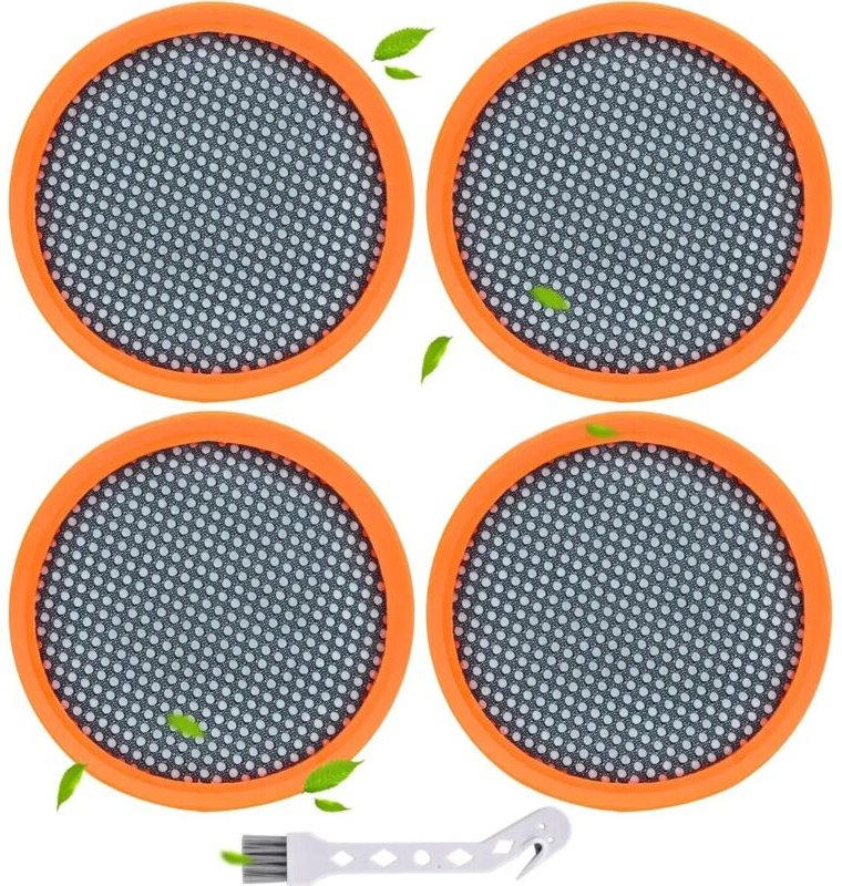 Lot de 4 filtres FC8009/01 pour aspirateurs sans fil Philips, pièces de rechange, filtres pour aspirateurs FC6721, FC672...