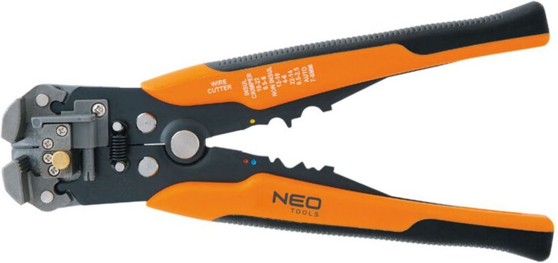 Crimp- und Abisolierzange 205mm, 25 Jahre Garantie