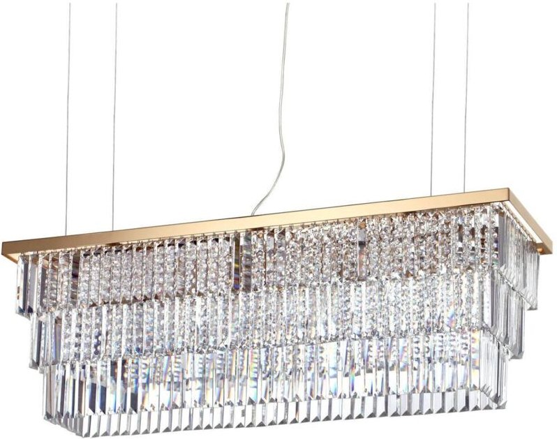 Martinez - 8 Licht Decke Anhänger Gold - Ideal Lux