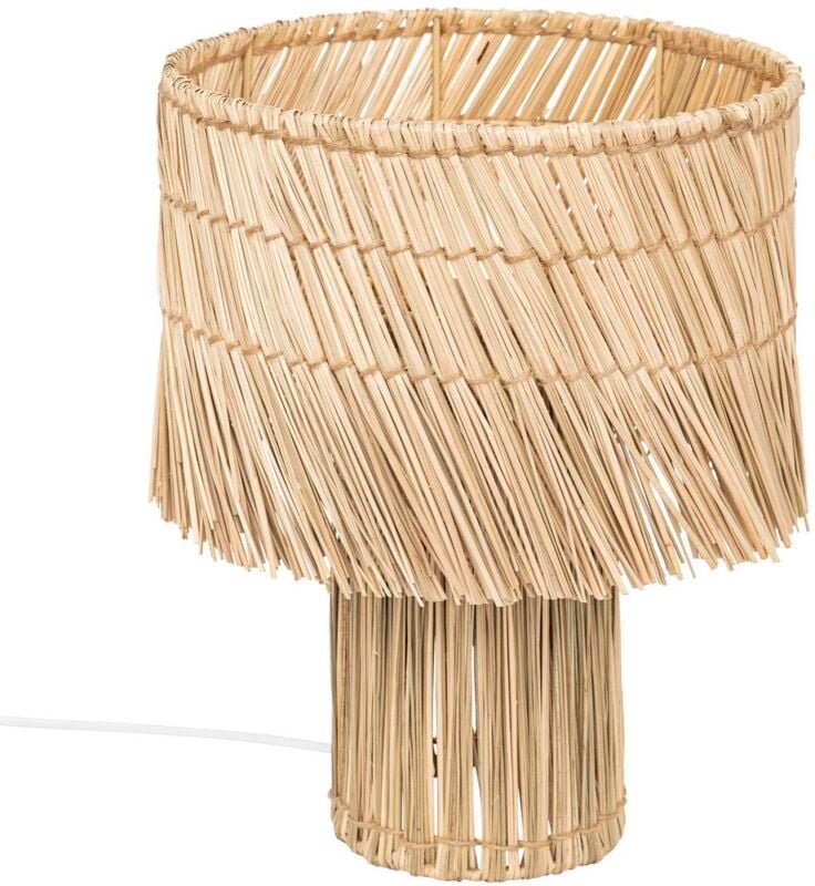 Atmosphera - Tischlampe Yoni Roseau H34cm créateur d'intérieur