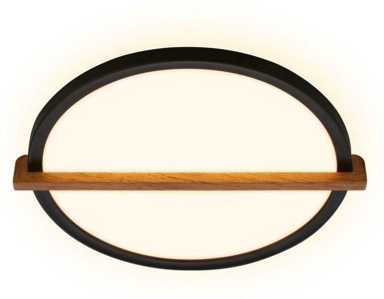 LED Deckenlampe Holz Deckenleuchte Wohnzimmer Schlafzimmer Warmweißes Licht