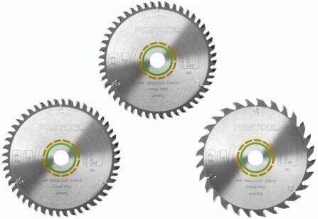 Kreissägeblatt-Set KSB-SORT/3 w 160x2,2 - Festool