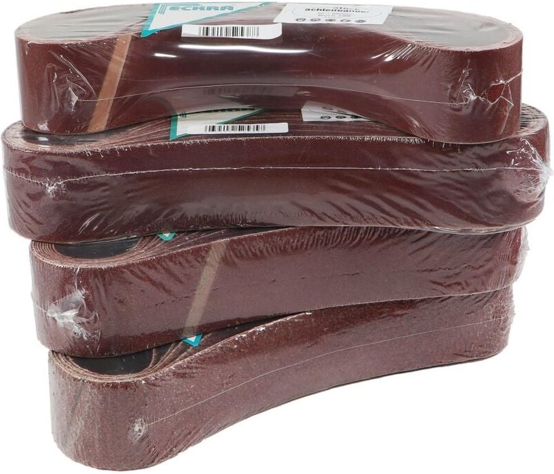 Thumbnail - Schleifband 50x686 mm 35 Schleifbänder Mix Sortiment Korn 24-60-100-180 - Eckra