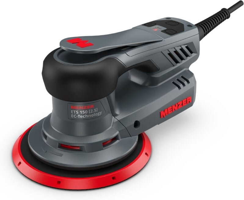 Exzenterschleifer ets 150 2.5 für Feinschliff und zum Polieren inkl. Schleifscheiben-Set - Menzer