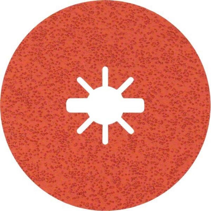 Bosch - Accessories 2608621804 Fiberscheibe Durchmesser 115 mm Bohrungs-Ø 22.23 mm 5 St.