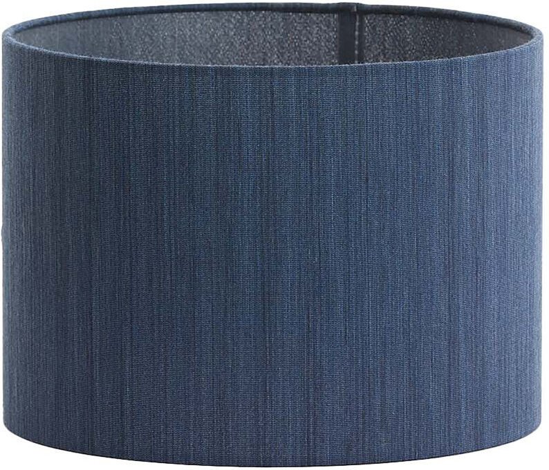 Lampenschirm - Harper - blau - textil - ø 25cm - - Light&living
