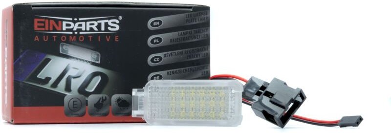 LED-Innenraumbeleuchtung, Kofferraumtür-Fußraumbeleuchtung, 6000 K, Kaltweiß, für Audi, Seat, Skoda, VW