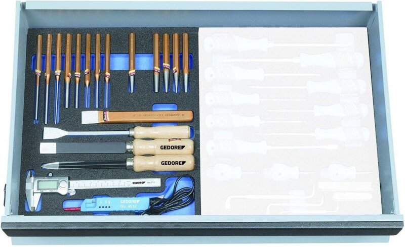 2005 CT2-119 Werkzeugsortiment in Check-Tool-Modul, 21-teilig