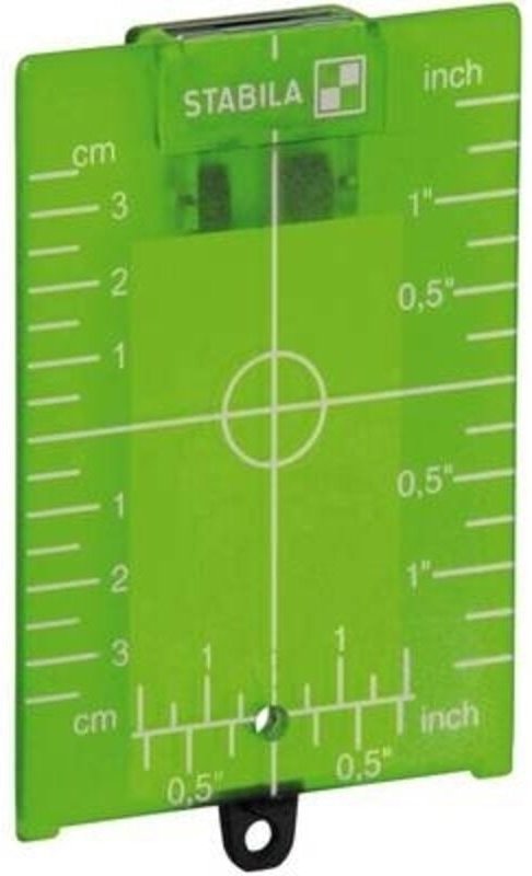 17924 Laserzieltafel - Stabila