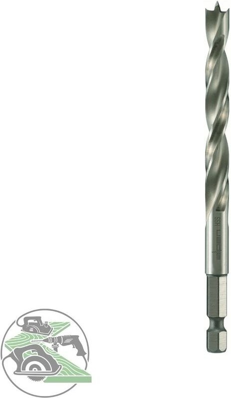 Alpen HSS Maschinen-Holzspiralbohrer Sechskantschaft Ø 4,0 mm 62200400100