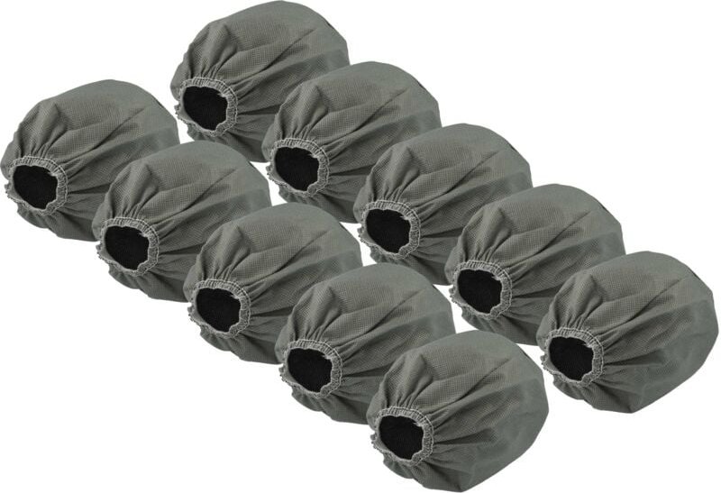 10x Textilfilter Ersatz für Bosch 2609256F41, für Industriestaubsauger, Nass-/Trockensauger - Stoffbeutel, Abwaschbar Gr...