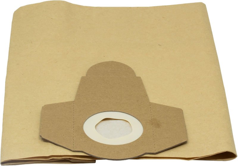 Papierfilterbeutel 20 l, 5er-Pack (hohe Reißfestigkeit, braun) 30250132