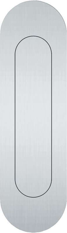 FSB Griffmuschel 424250 - Griff für Schiebetüren oval 45x155mm, Edelstahl matt