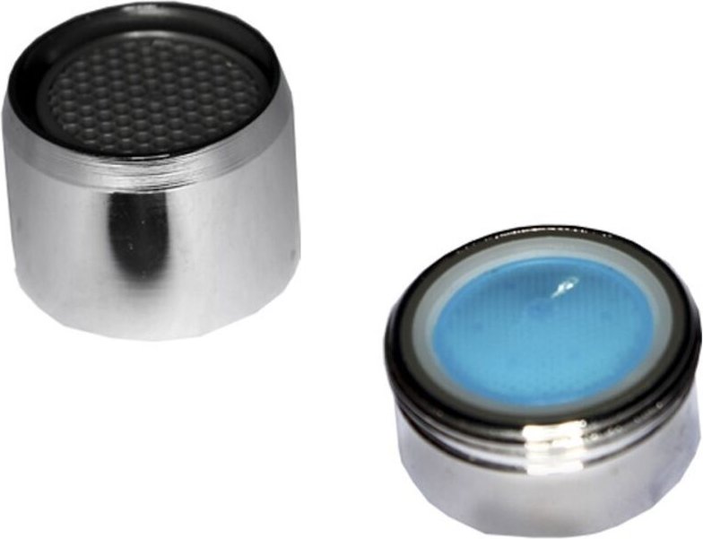 EDM - Chromfarbener Zapfhahn-Zerstäuber mit Außengewinde, 24/100 mm