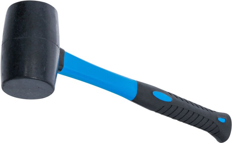 BGS Gummihammer mit Fiberglasstiel 250 g