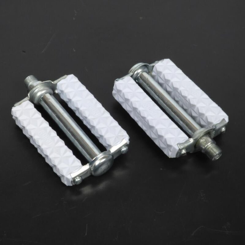 Paar weiße Pedale Union Typ Lyotard für Moped Cyclo Solex Vsx m14