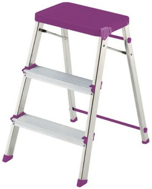 Lila 3-stufen-trittleiter Rolser mt3001malva