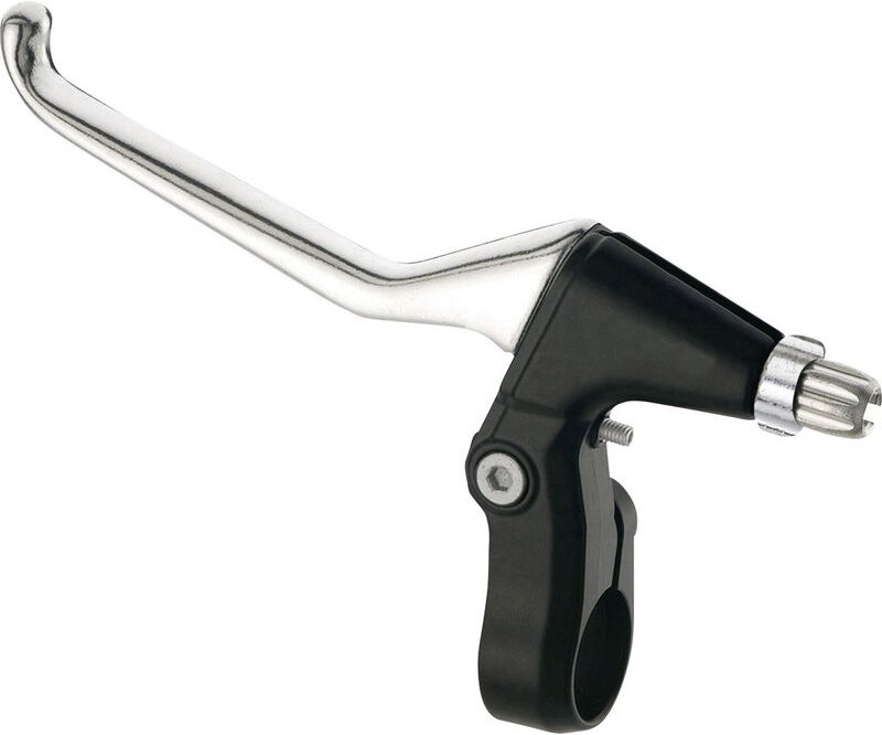 30075100 Bremshebel 4-Finger 1 St. Schwarz, Aluminium - Alhonga