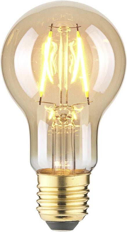 Lightme - LM85055 led E27 Glühlampenform 2.5 w Bernstein (ø x l) 60 mm x 108 mm 1 St.
