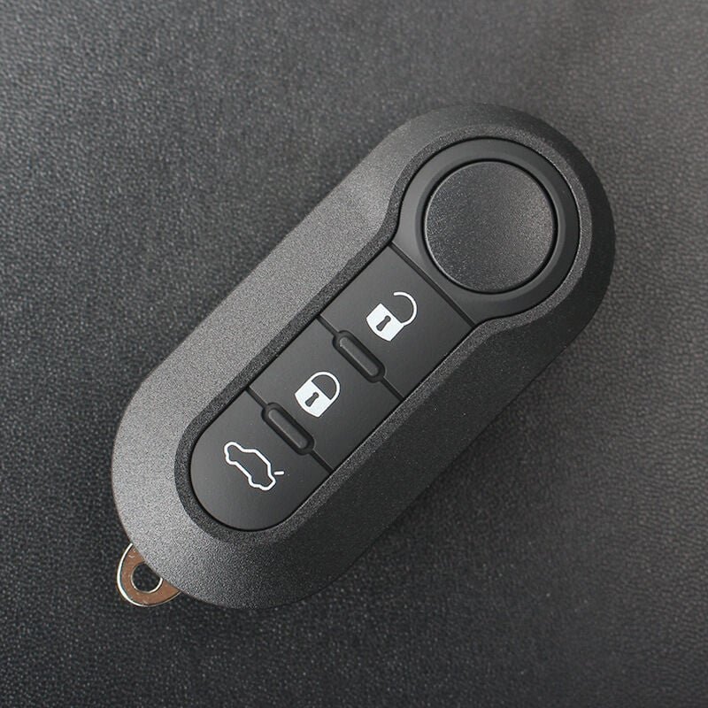 Stück Autoschlüsselgehäuse Fiat Ersatzschlüssel Fernbedienung 3 Tasten Autoschlüsseletui mit Pilot-Schlüsselanhänger für...