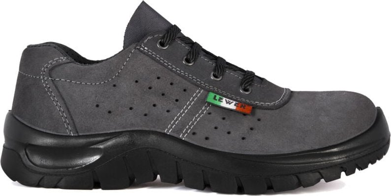 Lewer 3101 S1P SRC Sicherheitsschuhe - 47 EU - Gris oscuro