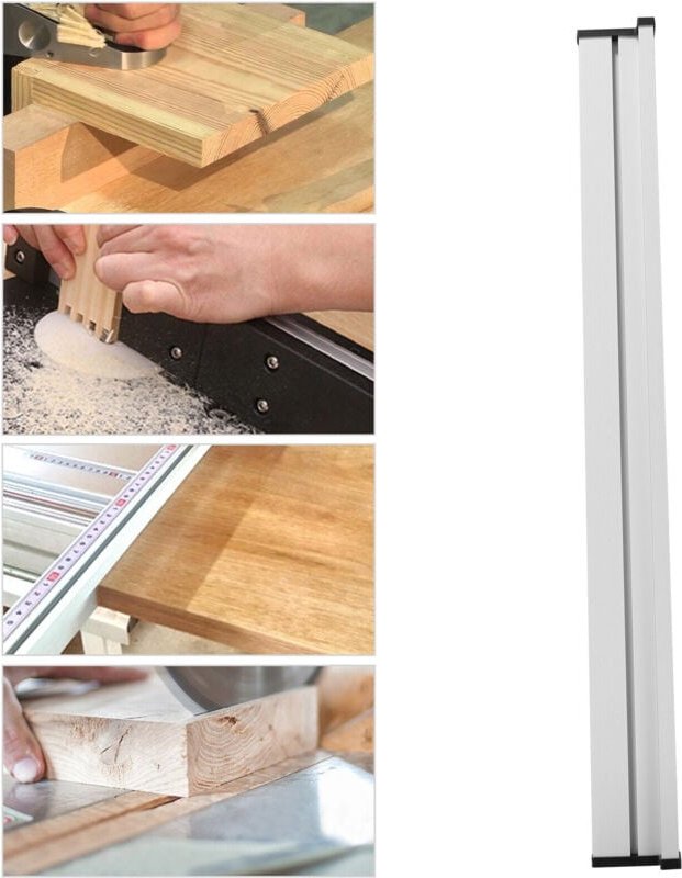 Senderpick - T-Schiene 800mm 75Typ T-Nut-Schiene Aluminium Holzbearbeitung Gehrungsschiene