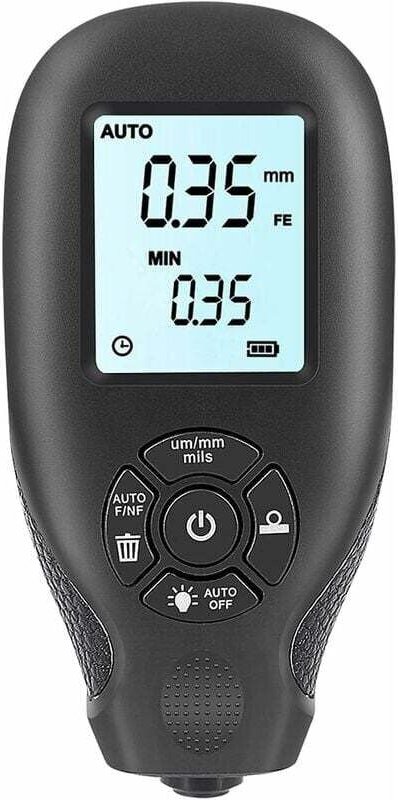 Langlebiger digitaler Autolacktester, Schichtdickenmessgerät, Autolackdickenmessgerät, Autolackmesswerkzeug, ABS-Lackmes...